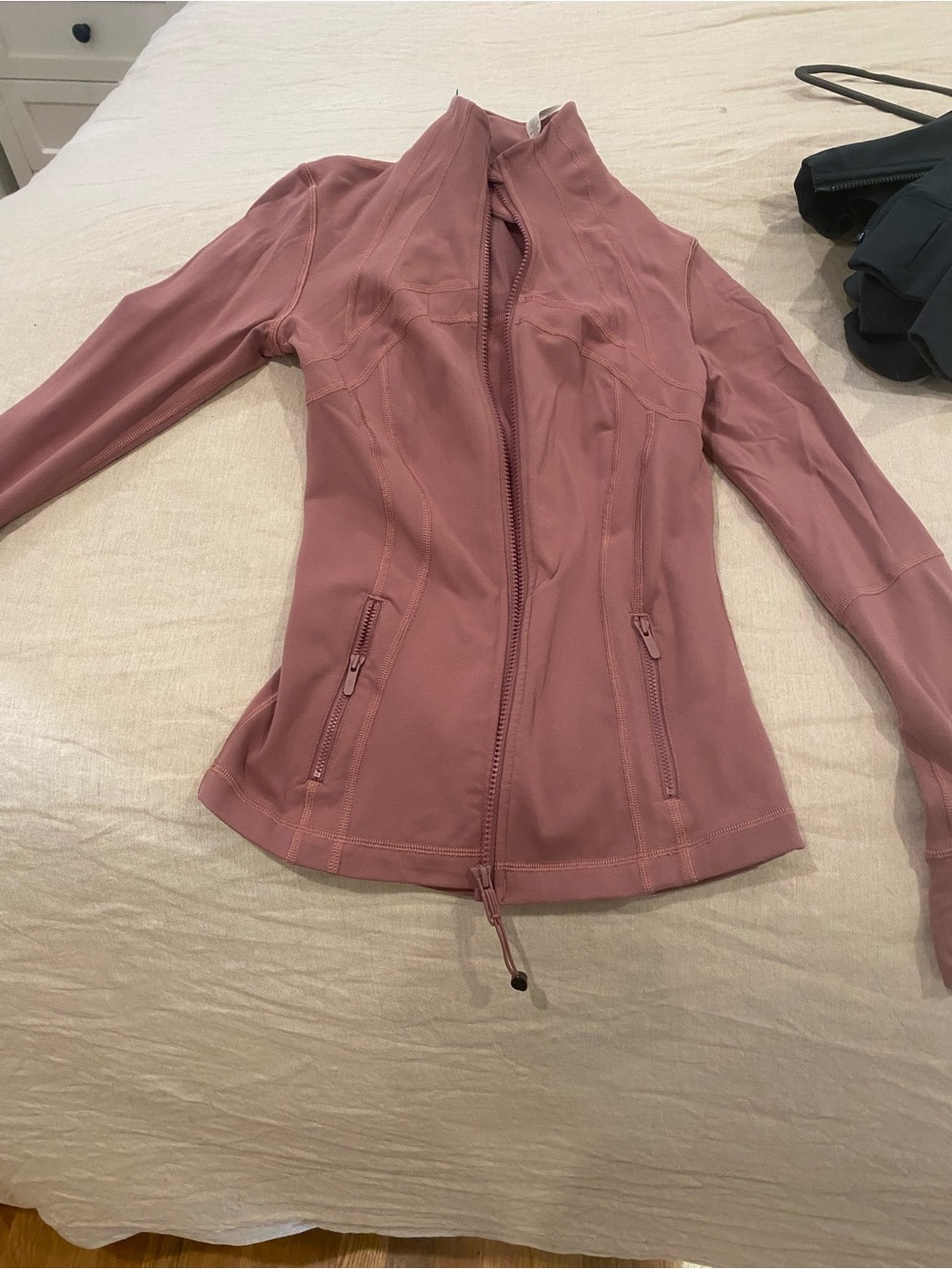 lululemon athletica Dusty Rose Zip-Up Bomber Jacket
